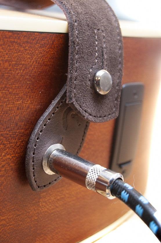 Righton! Straps - End-Pin Jack Strap Link - Black Leather - Endpin –  Cumberland Guitars